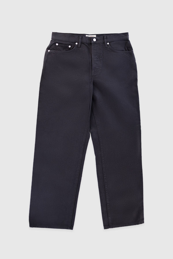 Stussy Over Dyed Big Ol Jean - Black
