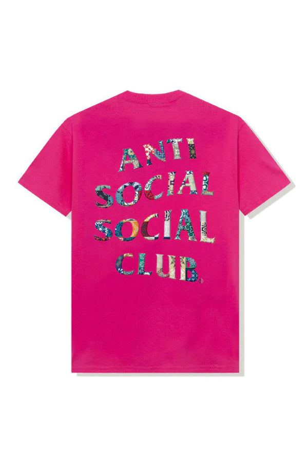 Anti Social Social Club Picking Up The Pieces Tee Pink