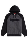 Supreme Gonz Appliqué Zip Up Hooded Sweatshirt Black