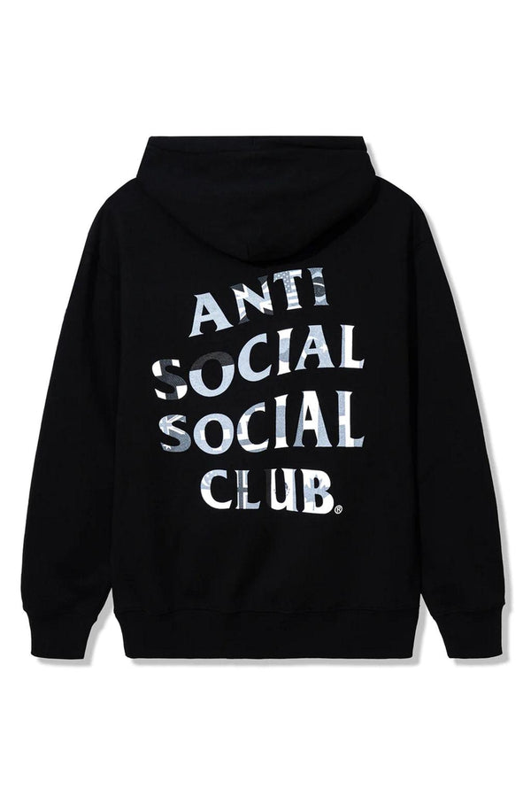 Anti Social Social Club x Alpha Essential Hoodie Black