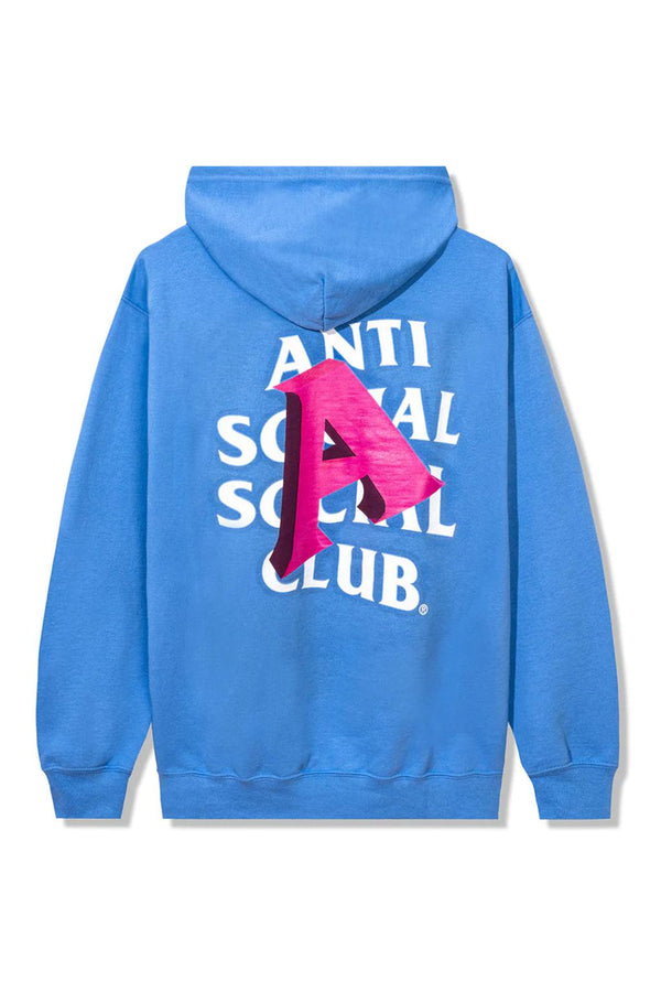 Anti Social Social Club A Is For Zip Hoodie Blue
