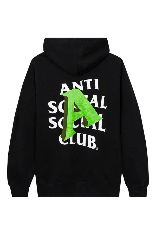 Anti Social Social Club A Is For Zip Hoodie Black