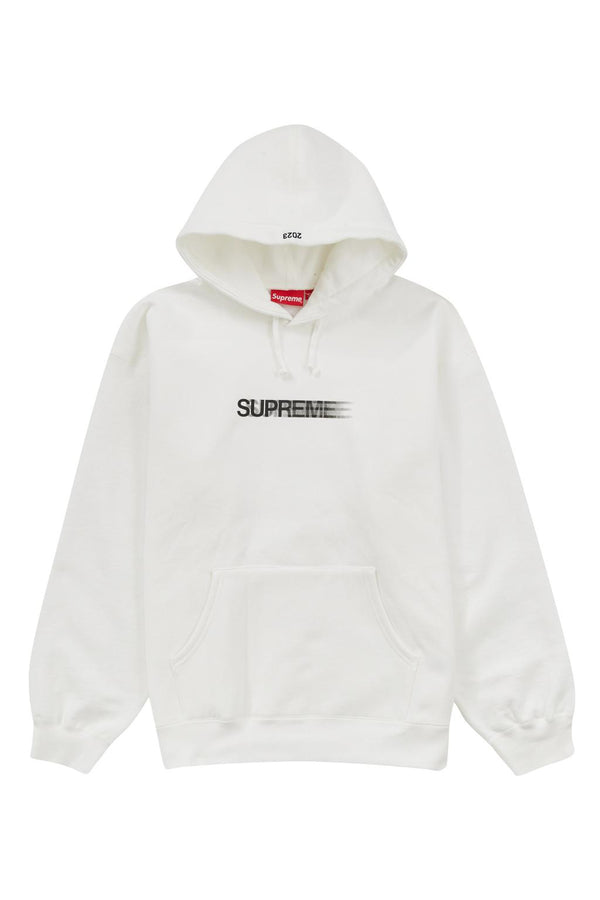 Supreme Motion Logo Hooded Sweatshirt (SS23) White