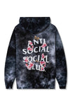 Anti Social Social Club Kkoch Hi-5 Tie Dye Hoodie Black