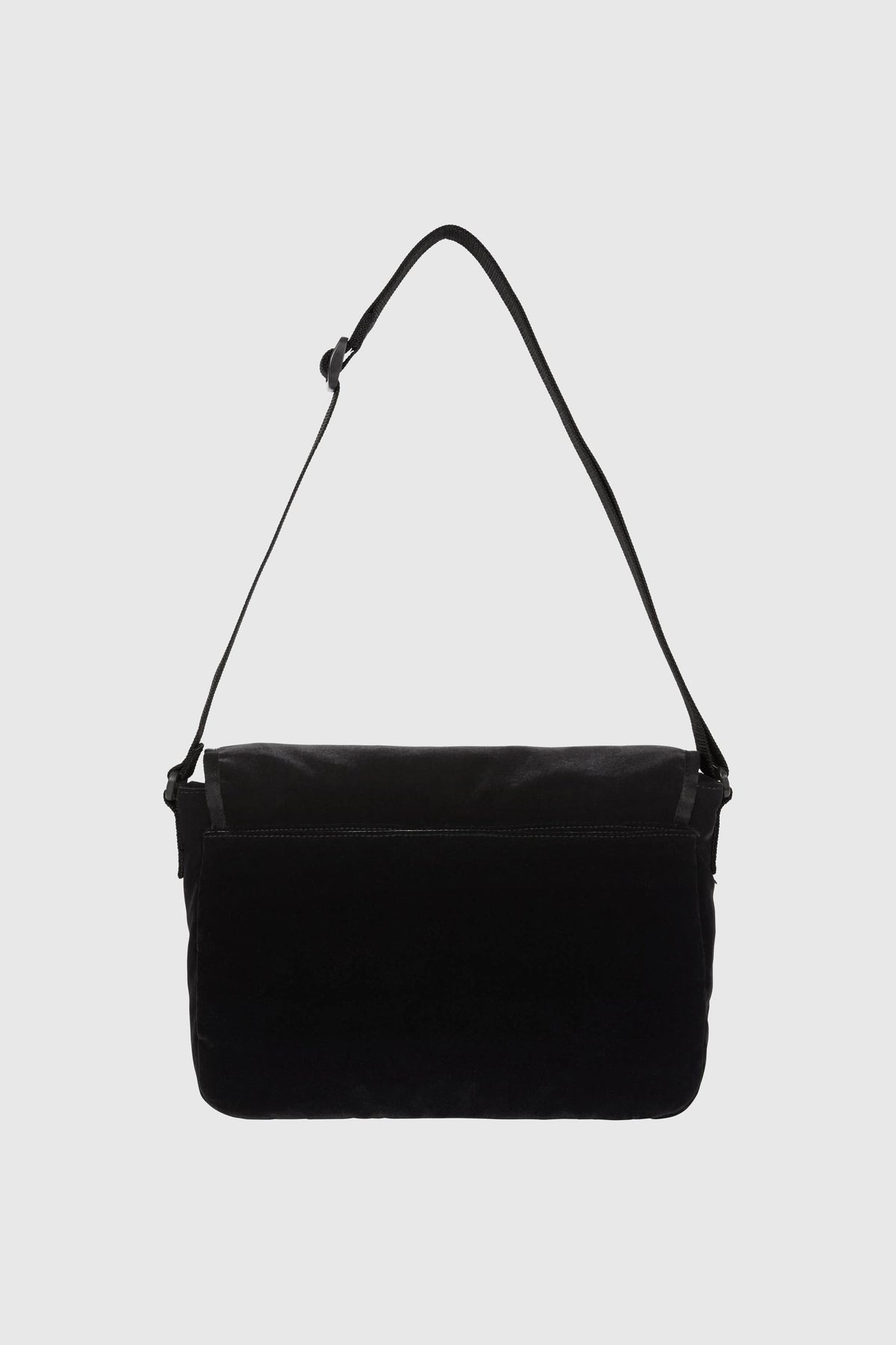 Supreme Supreme Velvet Small Messenger Bag (SS25) - Black