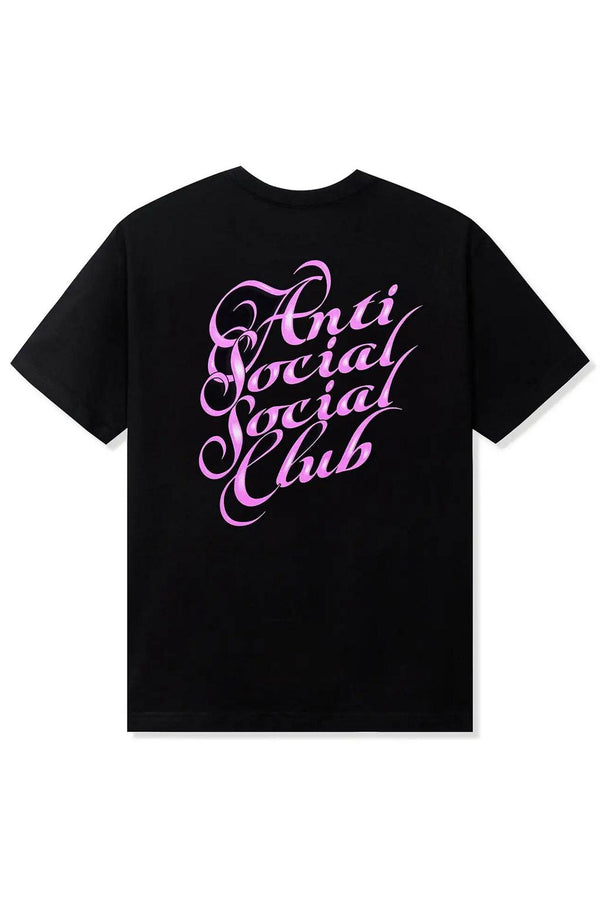 Anti Social Social Club Eyelash Tee Black