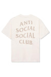 Anti Social Social Club Same But Different Premium Tee Ecru