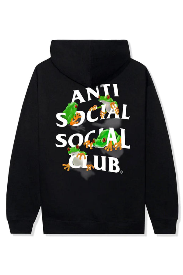 Anti Social Social Club Red Eye Hoodie Black
