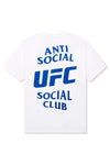 Anti Social Social Club X UFC Self-Titled Tee White