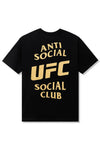 Anti Social Social Club X UFC Self-Titled Tee Black