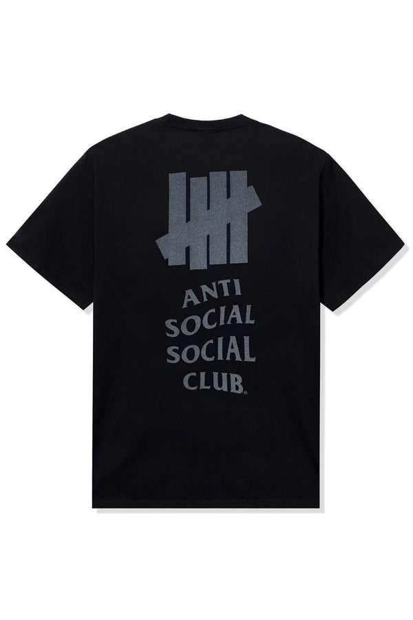 Anti Social Social Club x Undefeated Lock 3M Tee Black