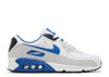 NIKE AIR MAX 90 LEATHER 'WHITE GAME ROYAL' - FN6843-100