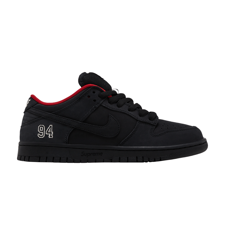 Nike Supreme x Nike Dunk Low SB 'Black'