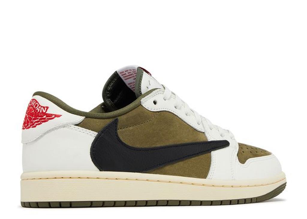 TRAVIS SCOTT X AIR JORDAN 1 LOW OG SP 'REVERSE OLIVE / MEDIUM OLIVE' - DM7866-200
