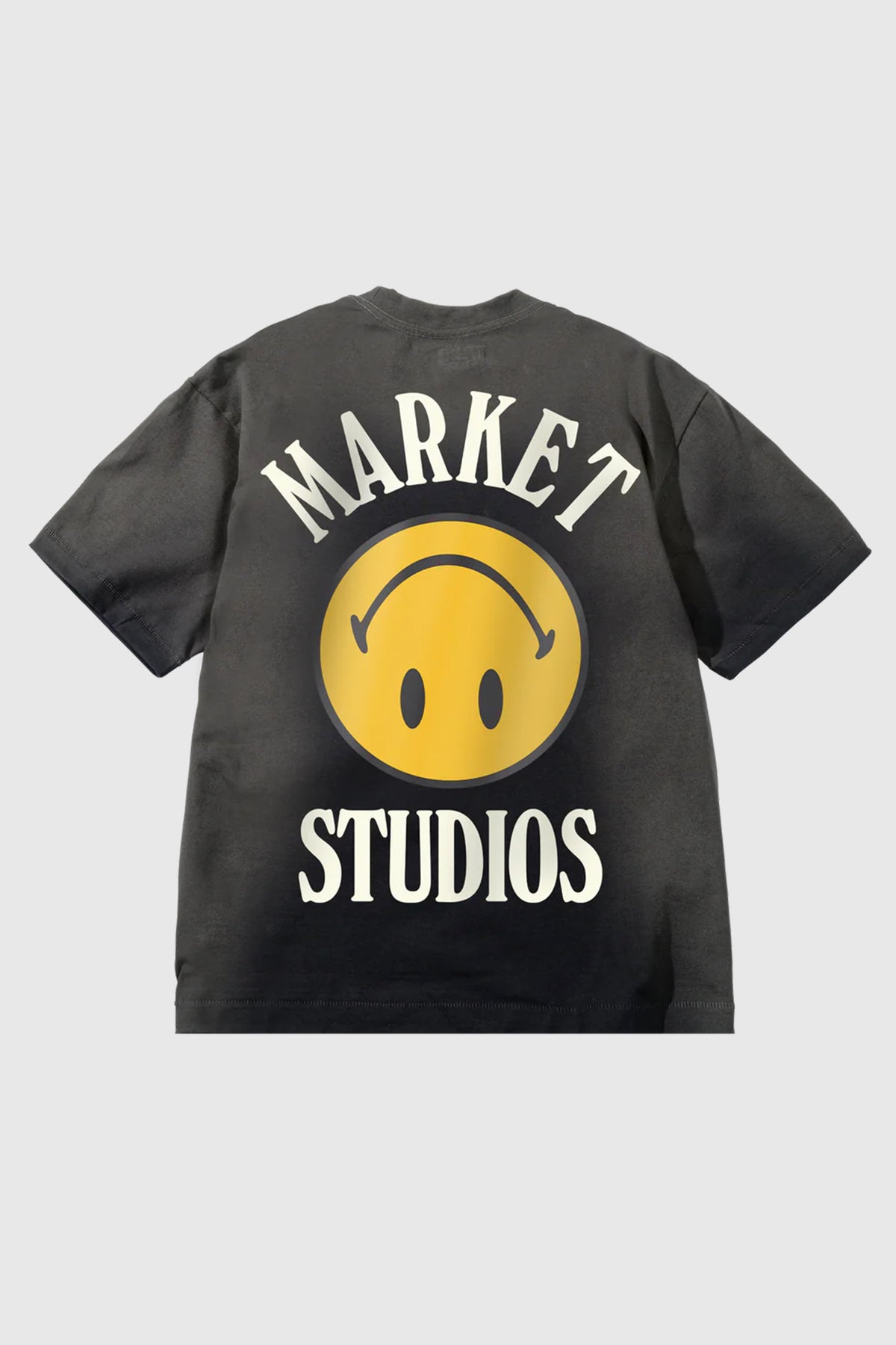 Market Smiley Lockup T-Shirt - Jet Black