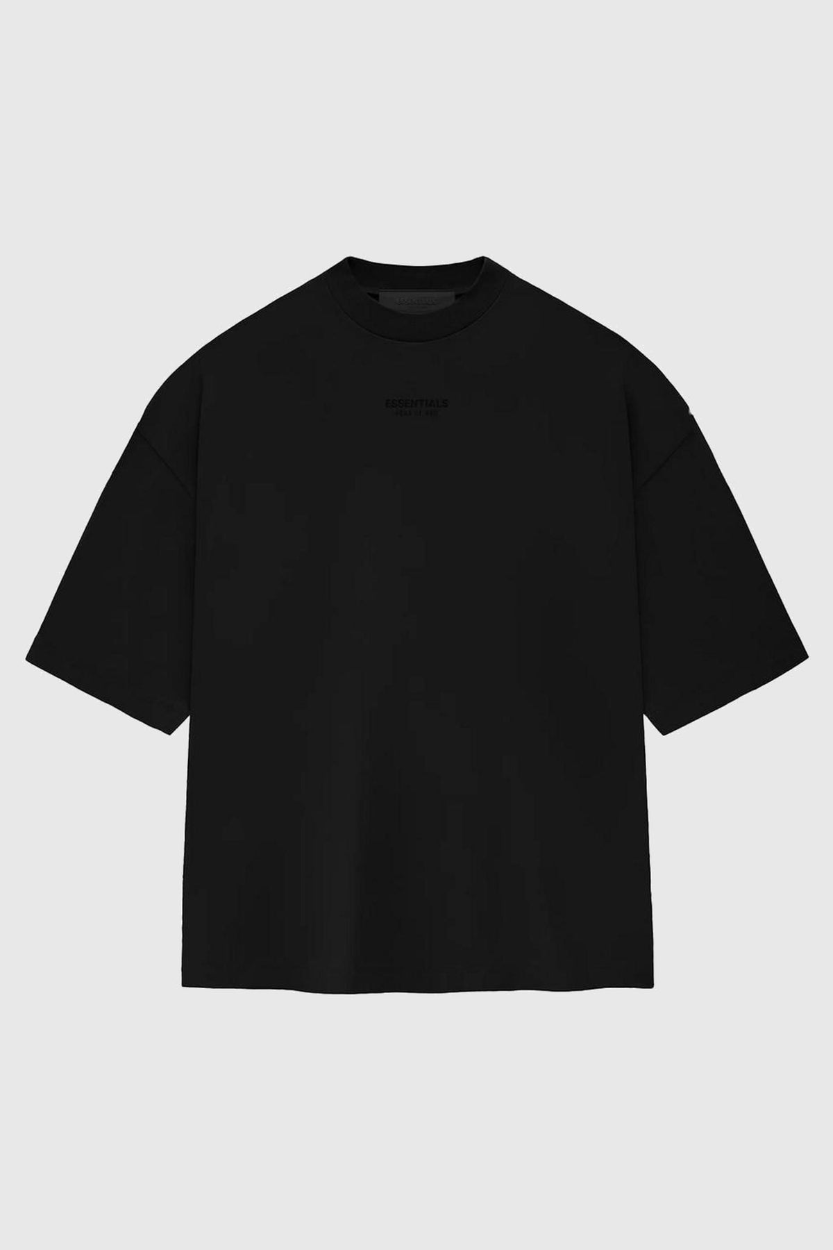 Fear of God Essentials Small Logo Tee Jet Black