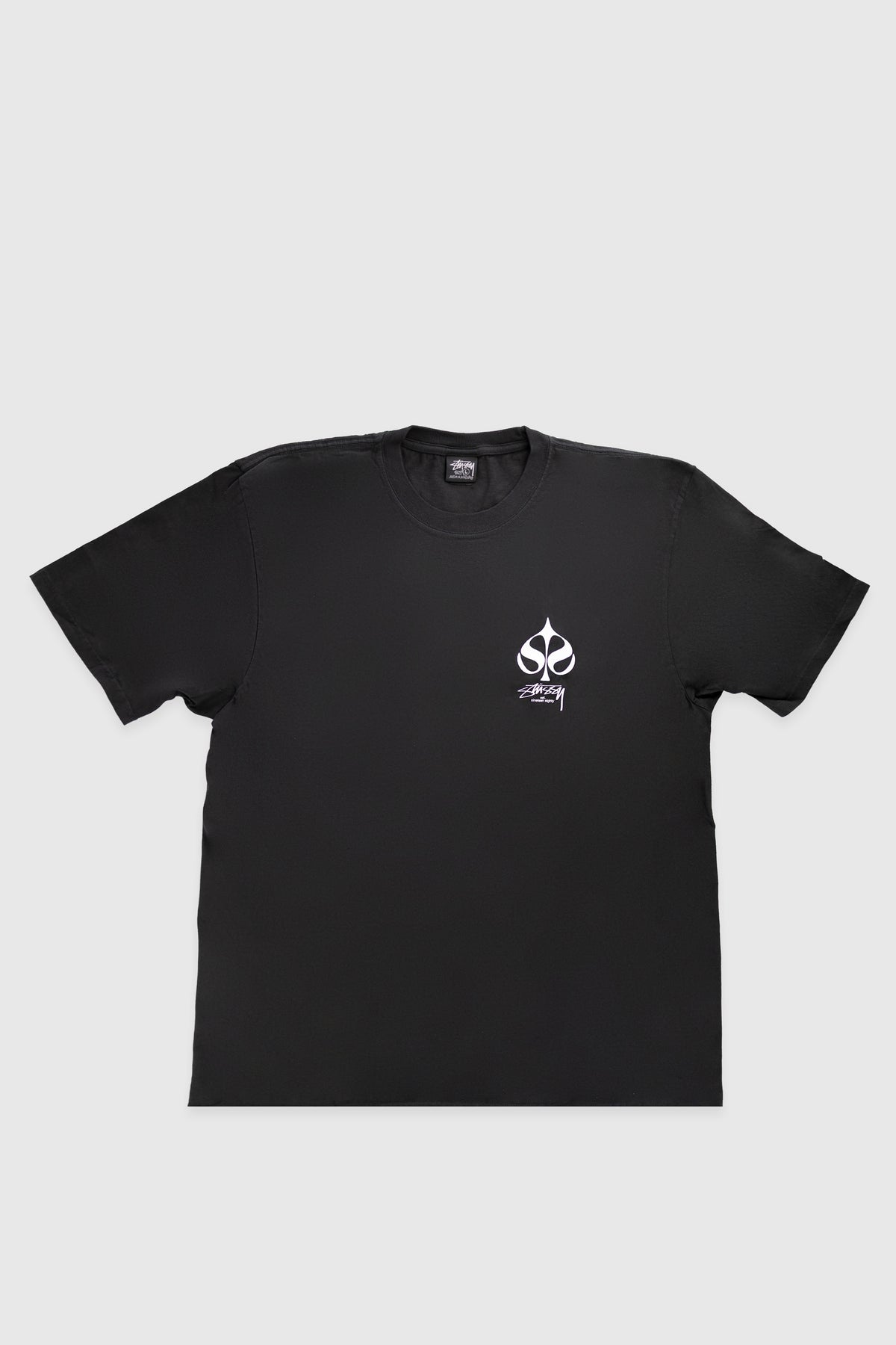 Stussy Spade Tee Pigment Dyed - Black