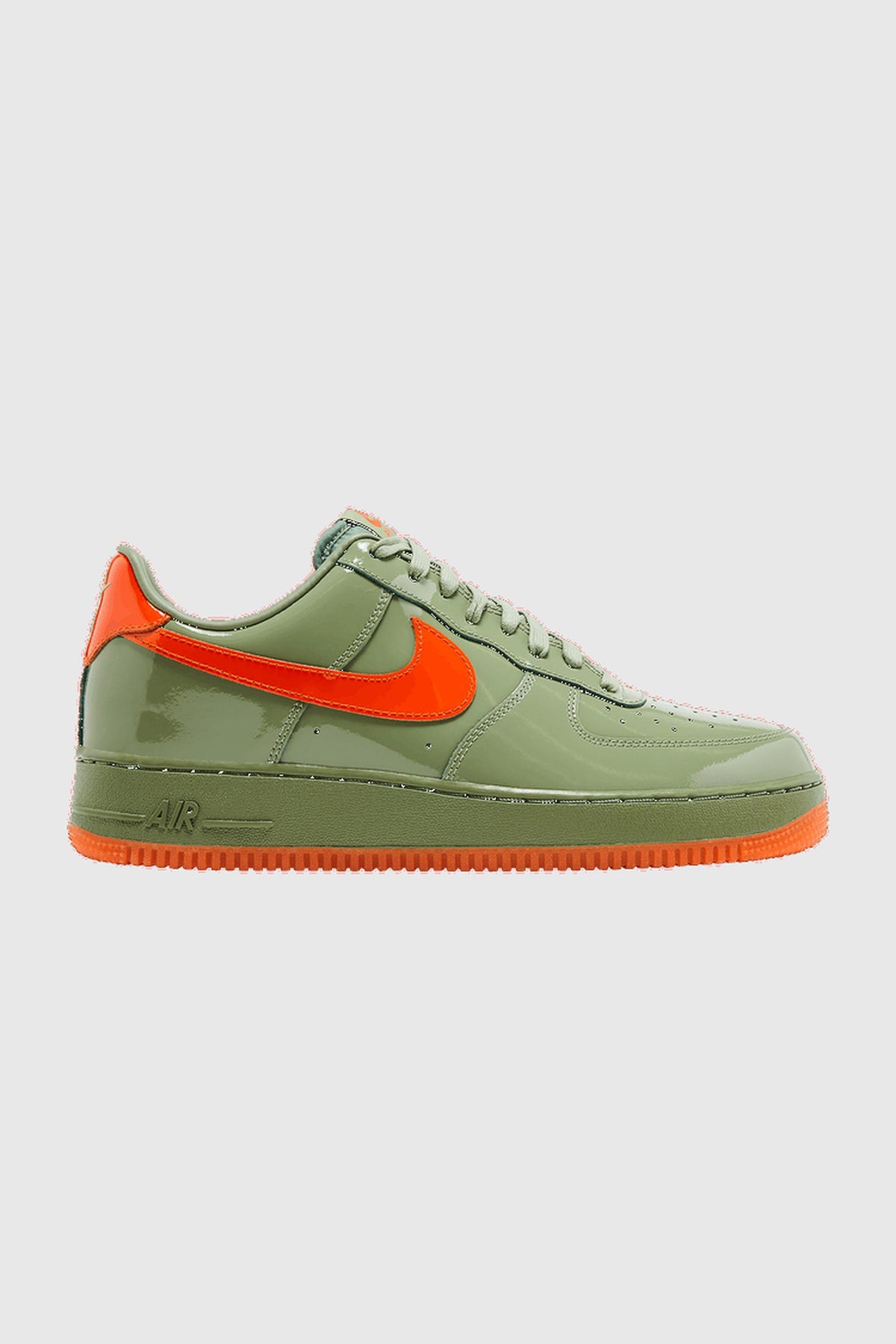 Nike Air Force 1 Low '07 Premium 'Oil Green Safety Orange'