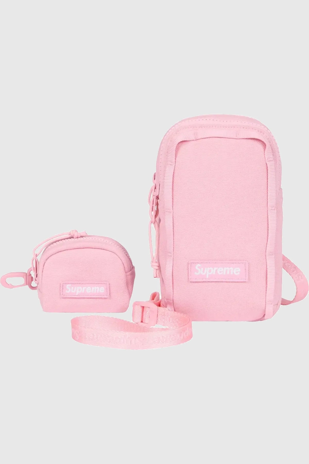 Supreme Camera Bag + Mini Pouch Pink