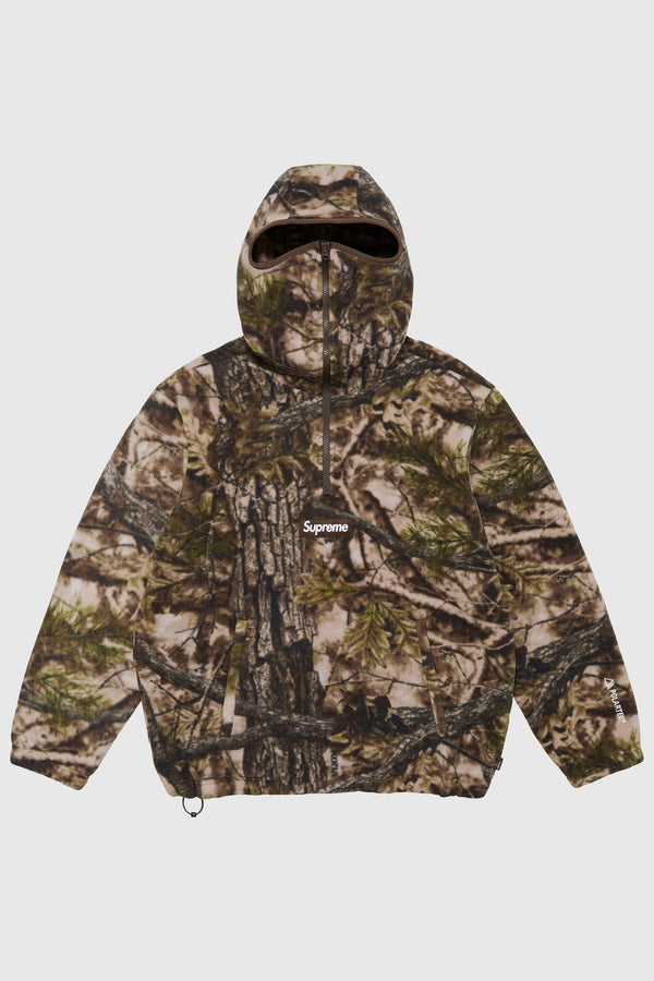 Supreme Supreme Polartec Face Mask Half Zip Hooded Sweatshirt (SS25) - TrueTimber® Koda Camo
