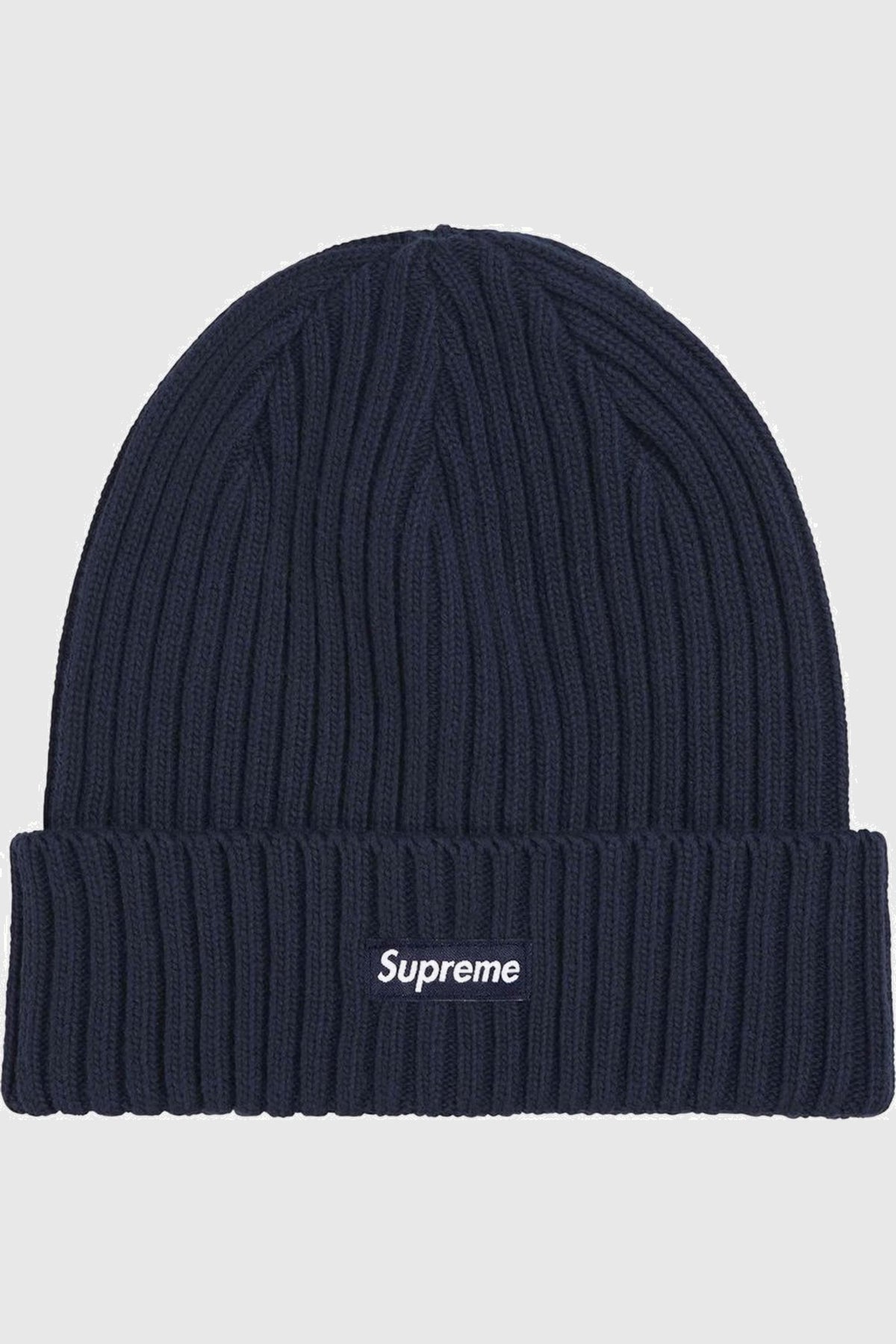 Supreme Overdyed Beanie (SS26) - Navy