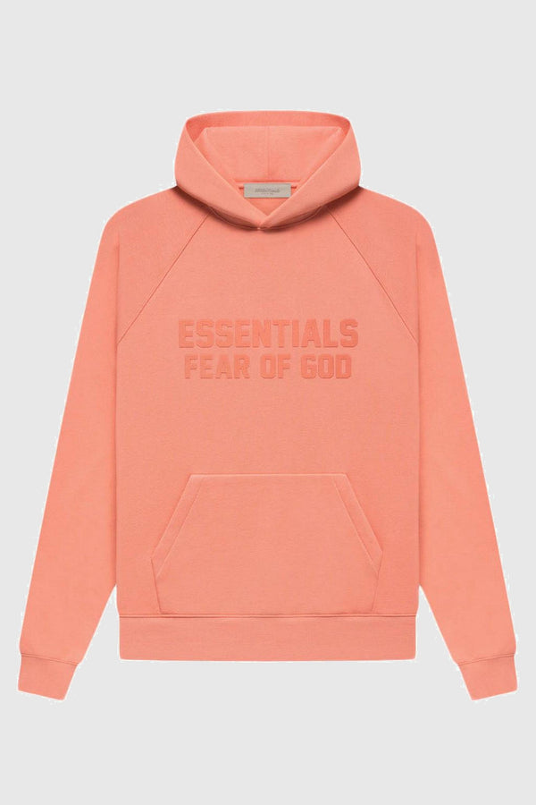 Fear of God Essentials Hoodie Coral