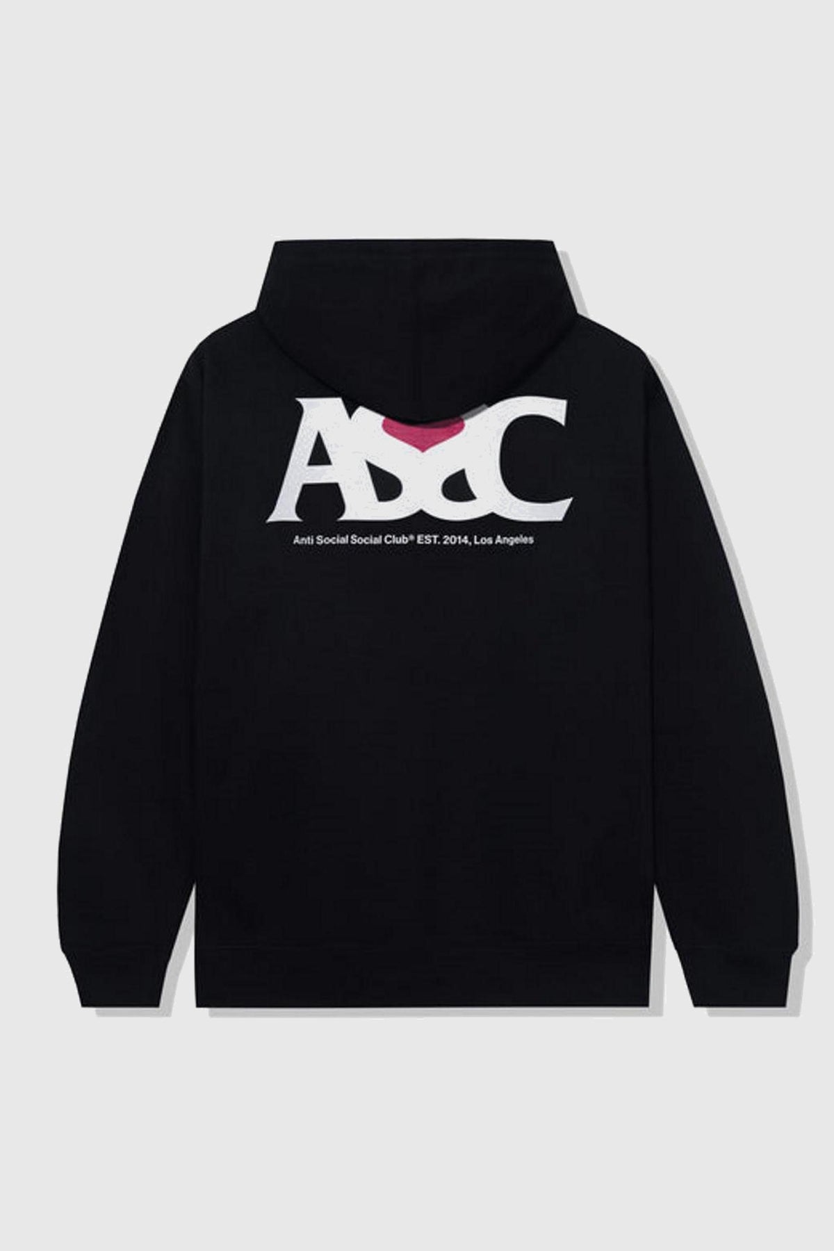 Anti Social Social Club Negative Space Hoodie Black