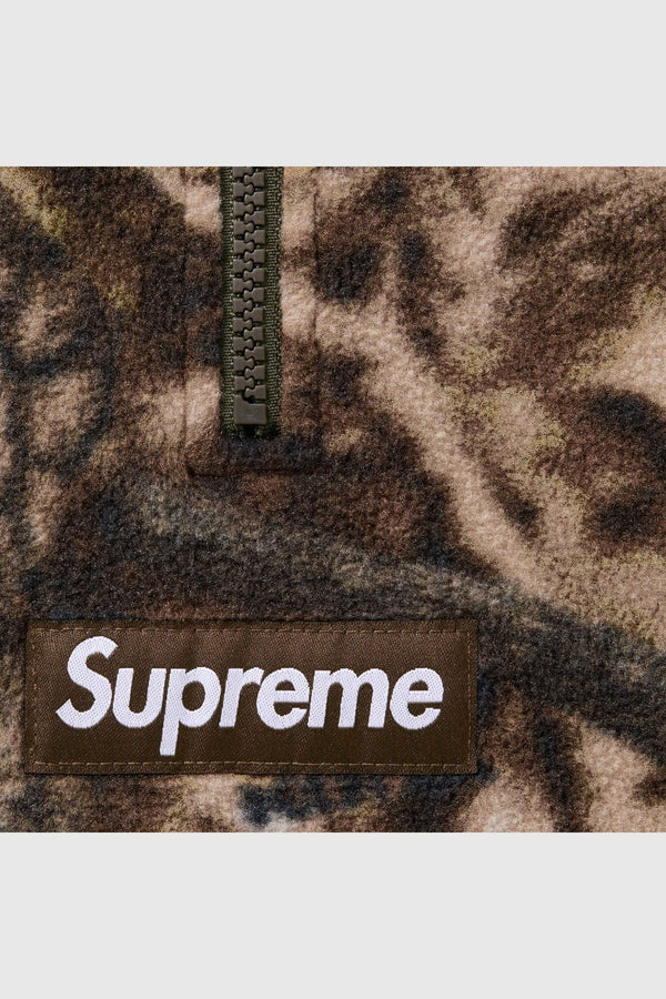 Supreme Supreme Polartec Face Mask Half Zip Hooded Sweatshirt (SS25) - TrueTimber® Koda Camo