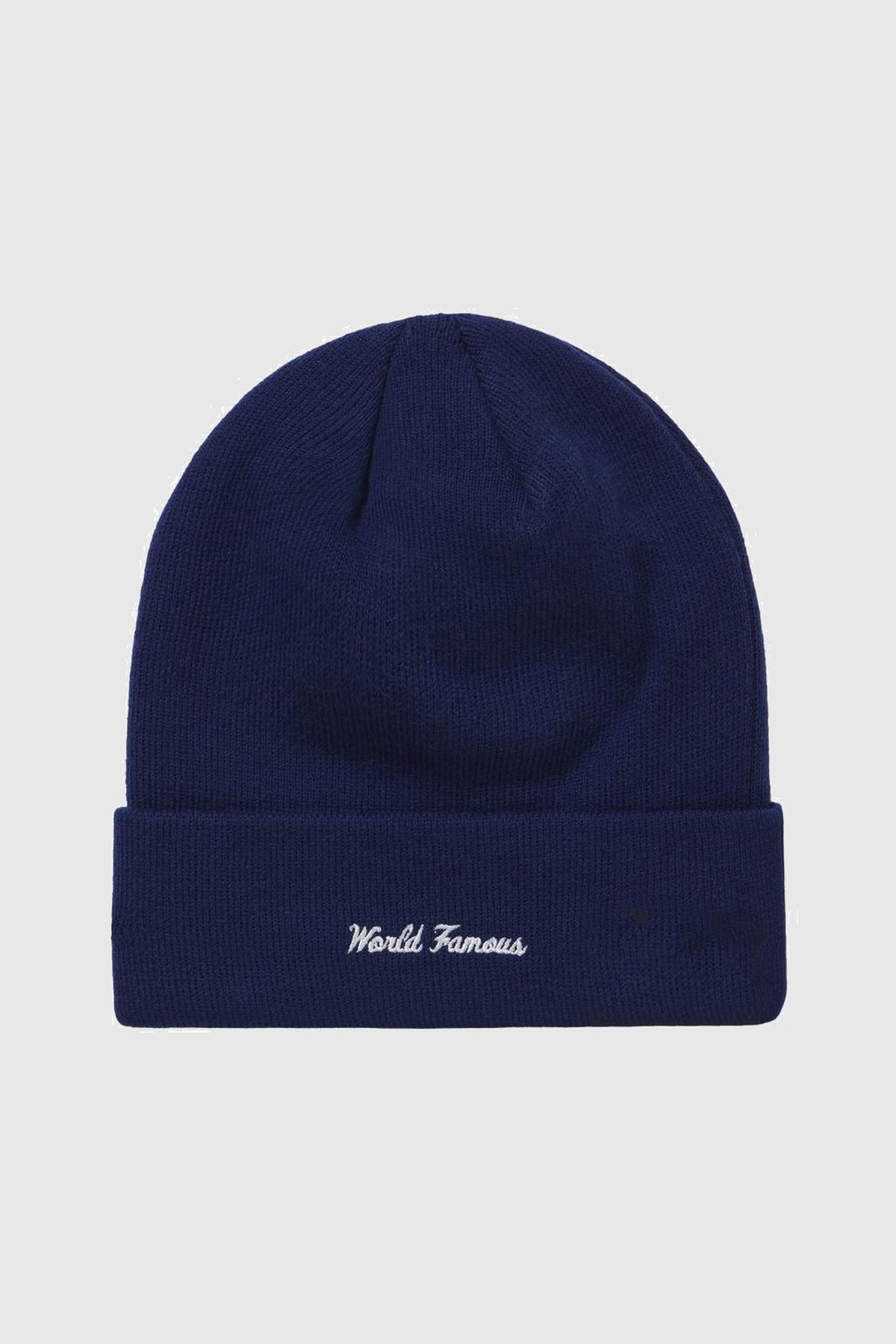 Supreme New Era Box Logo Beanie (FW21) Washed Navy