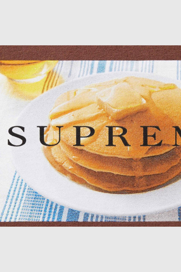 Supreme Pancakes Tee Brown