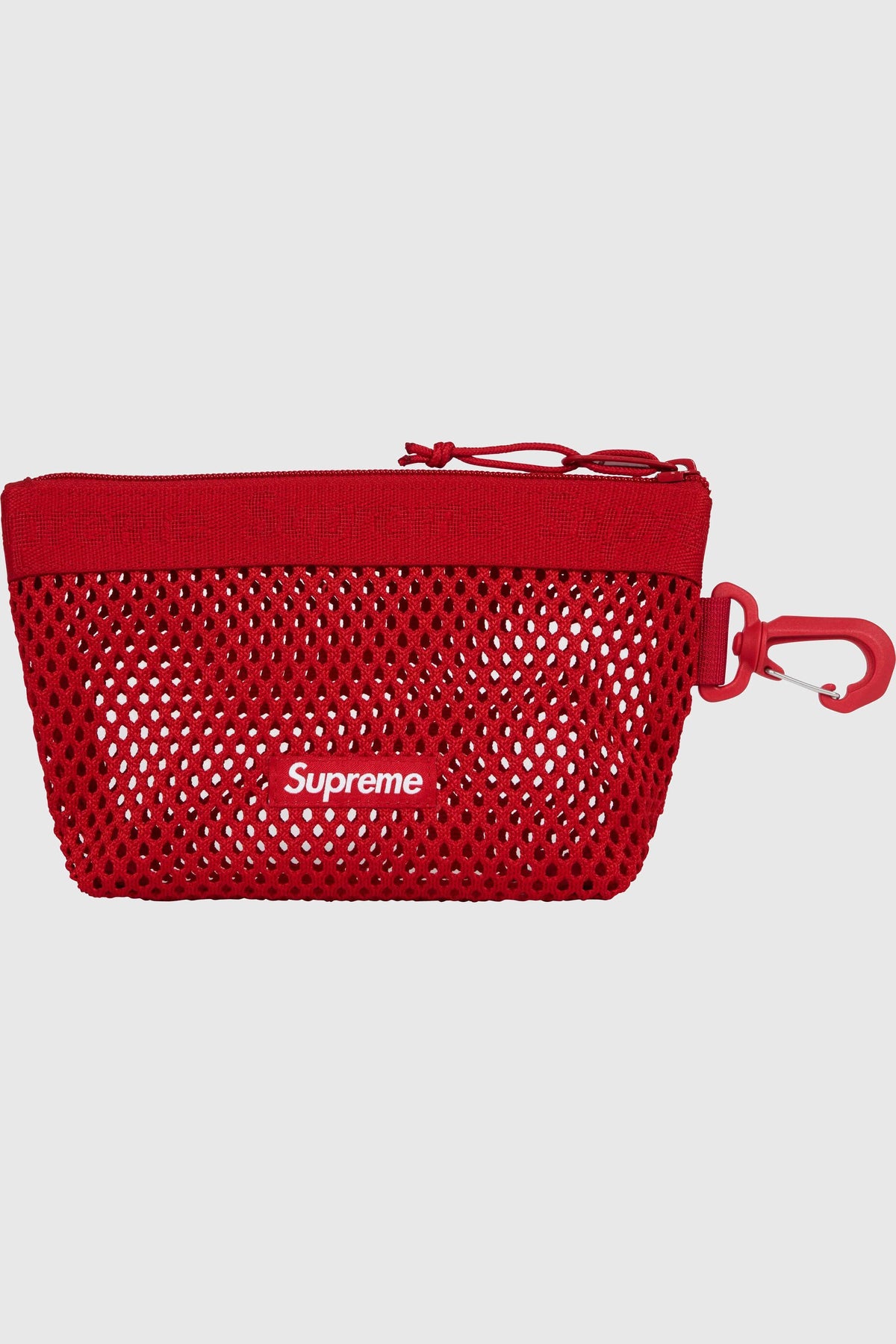 Supreme Mesh Mini Pouch (SS25) - Red