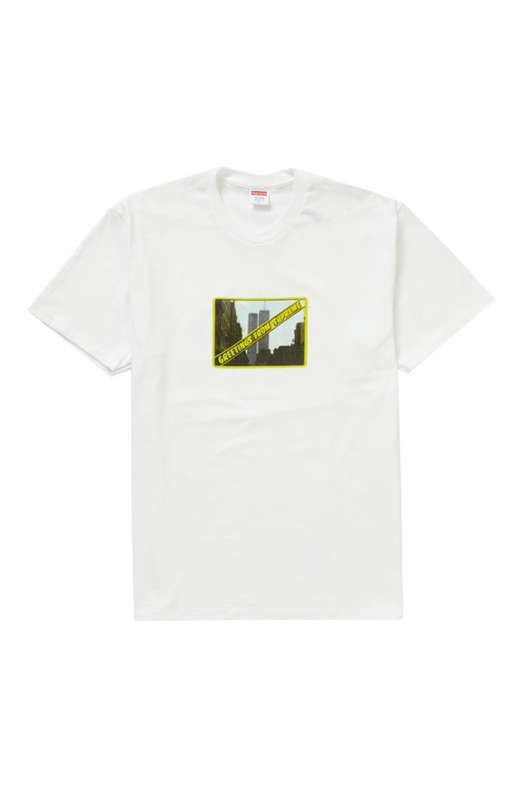 Supreme Greetings Tee White