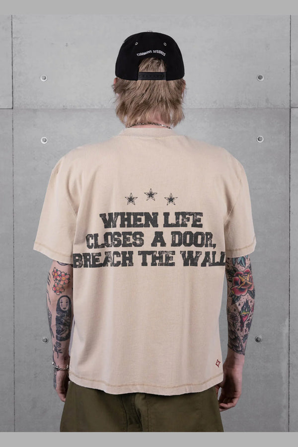 Common Hype Commons CS Army Tee - Faded Beige