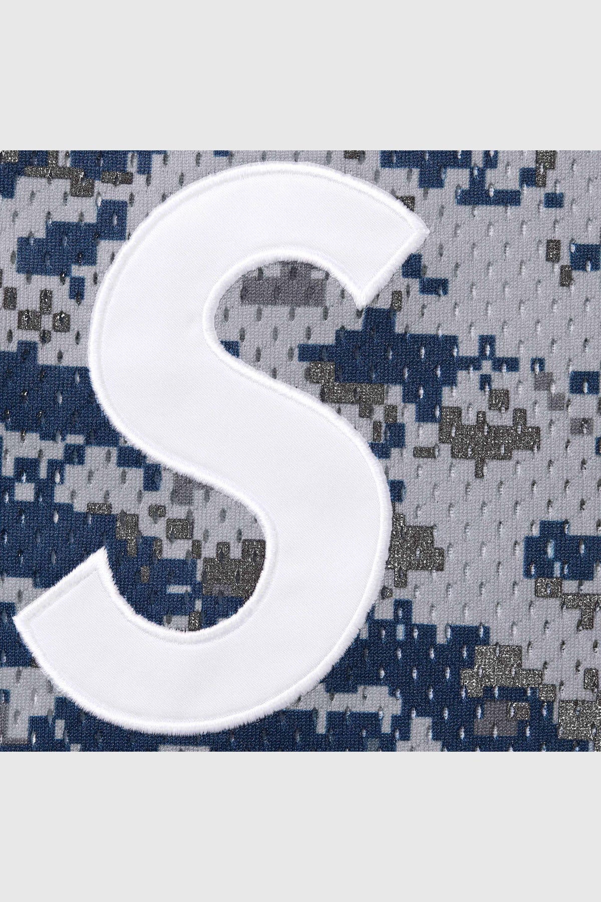 Supreme S Logo Baseball Henley (SS25) - Digi Camo