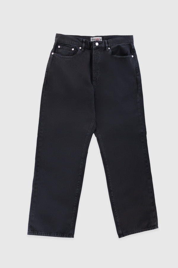 Stussy Classic Jeans Washed Canvas - Black