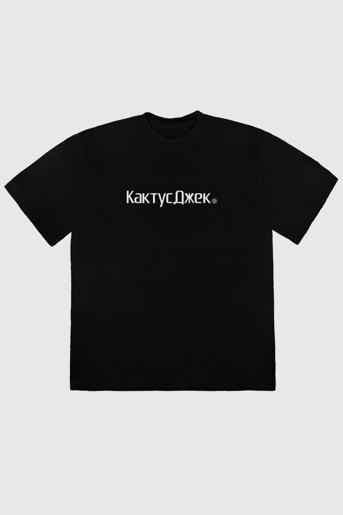 Travis Scott CJ Logo T-Shirt Black