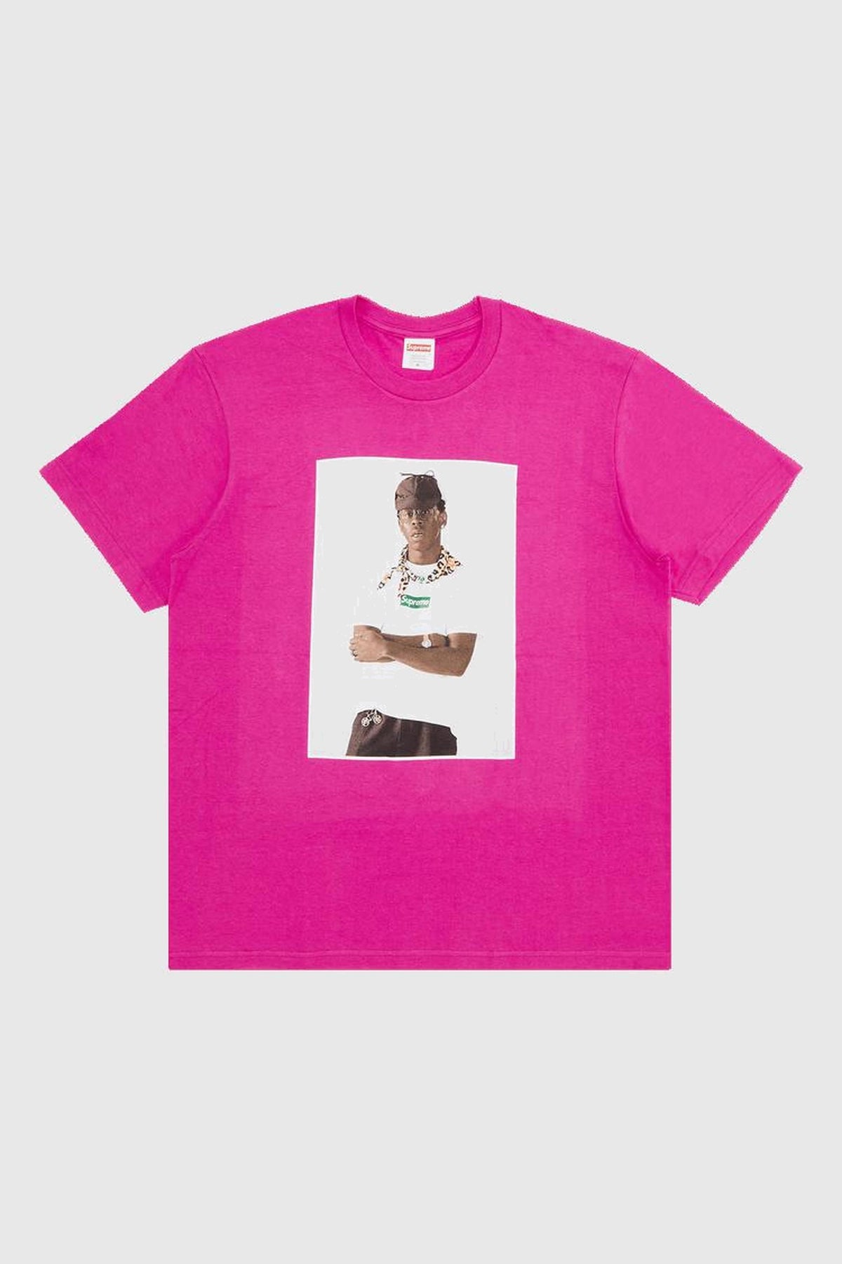Supreme Tyler, The Creator Tee 'Magenta'