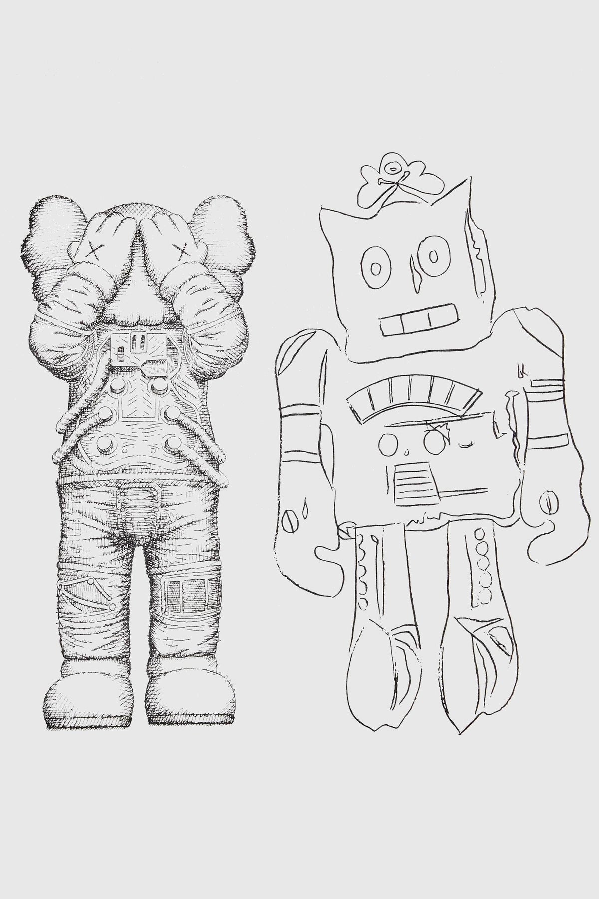 KAWS Uniqlo + Warhol 2-Way Tote Bag