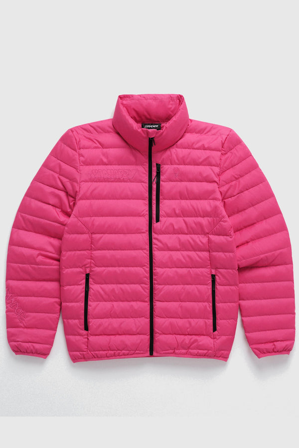 Madhappy Spyder New Entry Down Jacket - pink