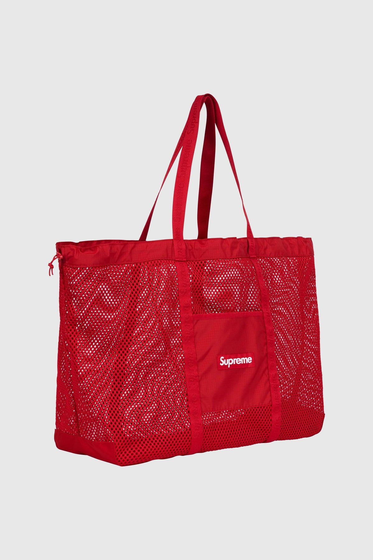 Supreme Mesh Tote Bag (SS25) - Red