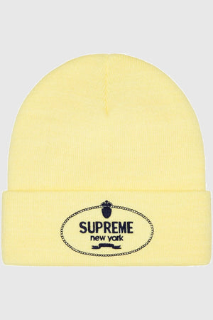 Supreme Crest Beanie - Yellow
