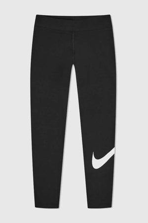 Nike Sportswear Essential Mid-rise Swoosh Leggings Black