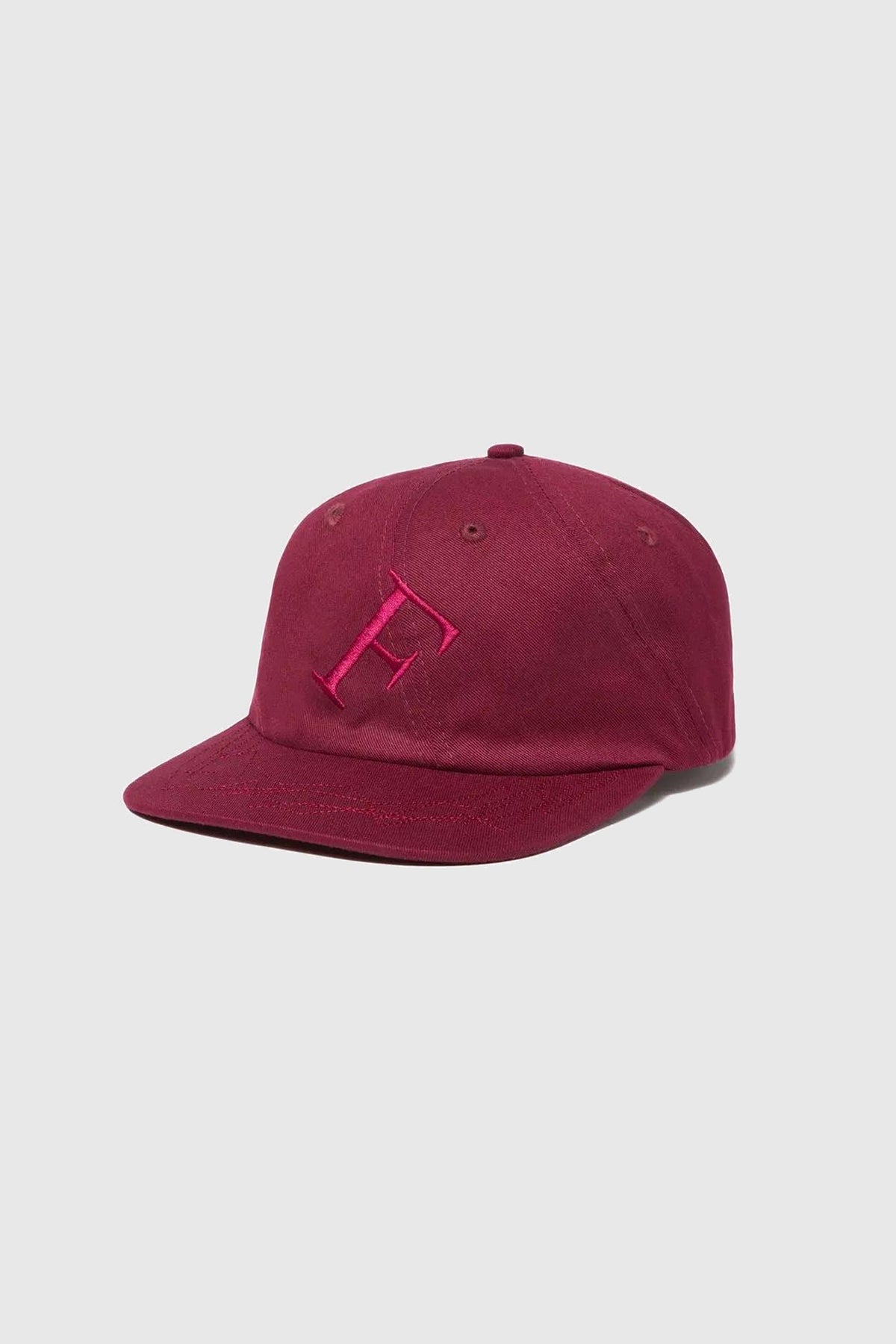 Fugazi Downward Spiral F Logo Hat Maroon