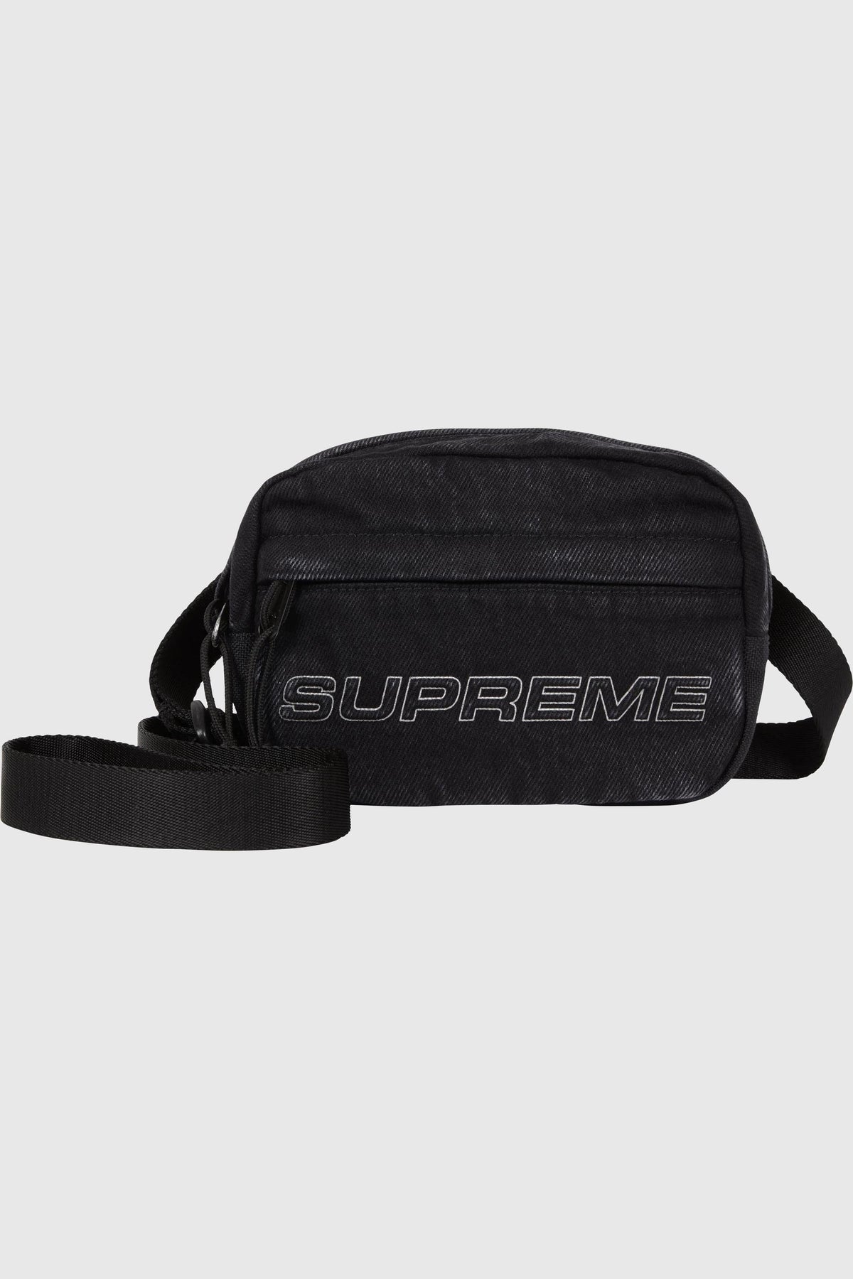 Supreme Supreme Denim Mini Shoulder Bag (SS25) - Black