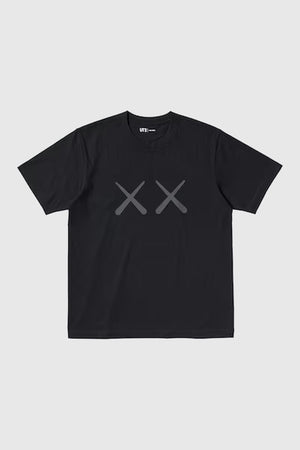 KAWS x Uniqlo Warhol UT Graphic 476352  T-shirt Black