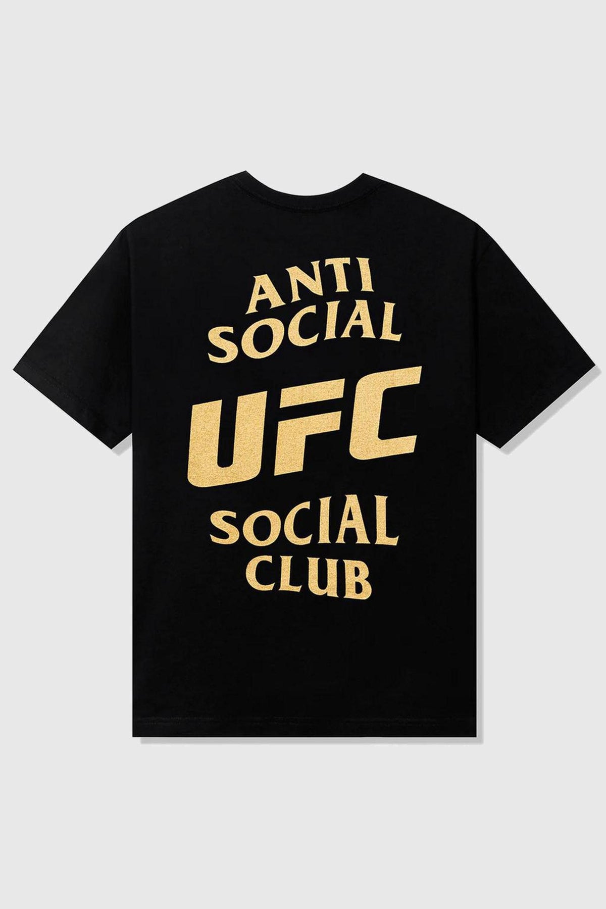 Anti Social Social Club X UFC Self-Titled Tee Black
