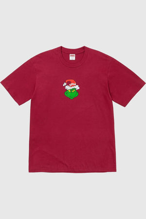 Supreme Grinch Tee Cardinal