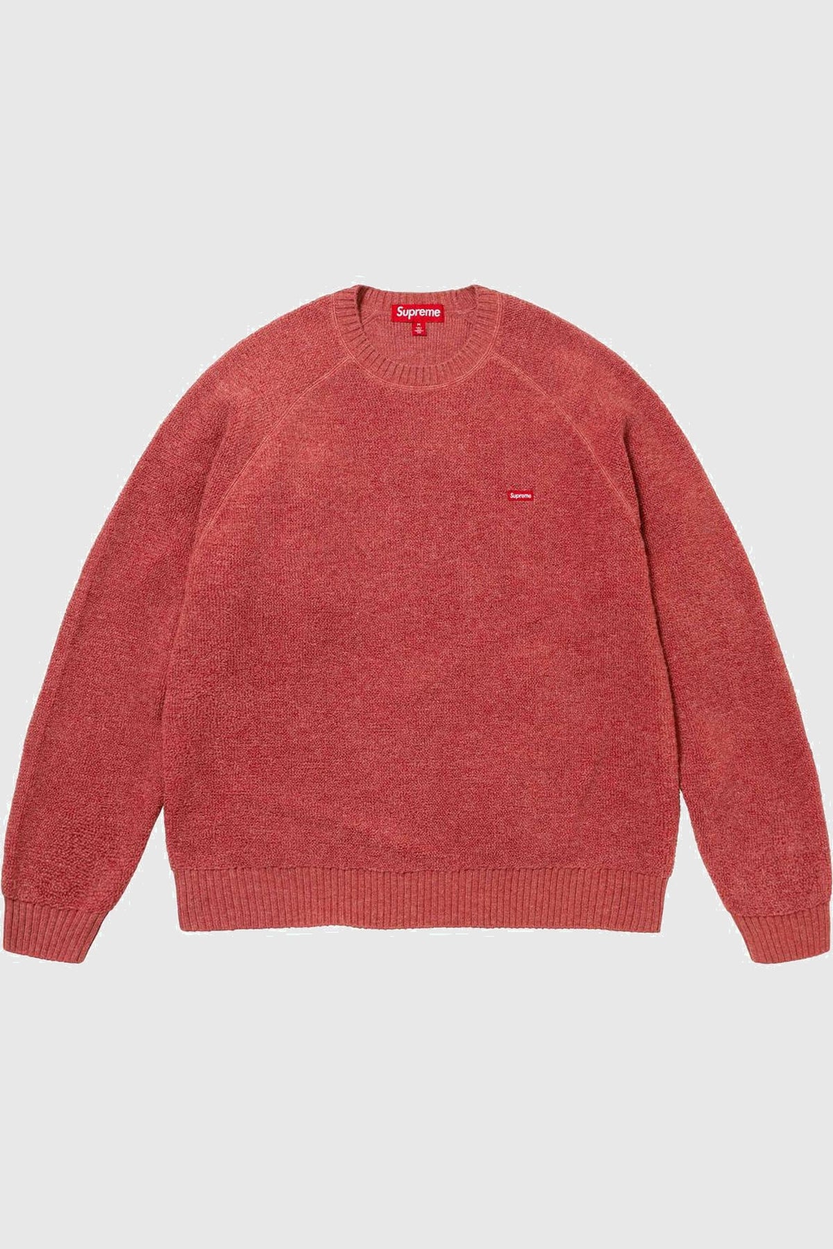 Supreme Terry Small Box Sweater Rust
