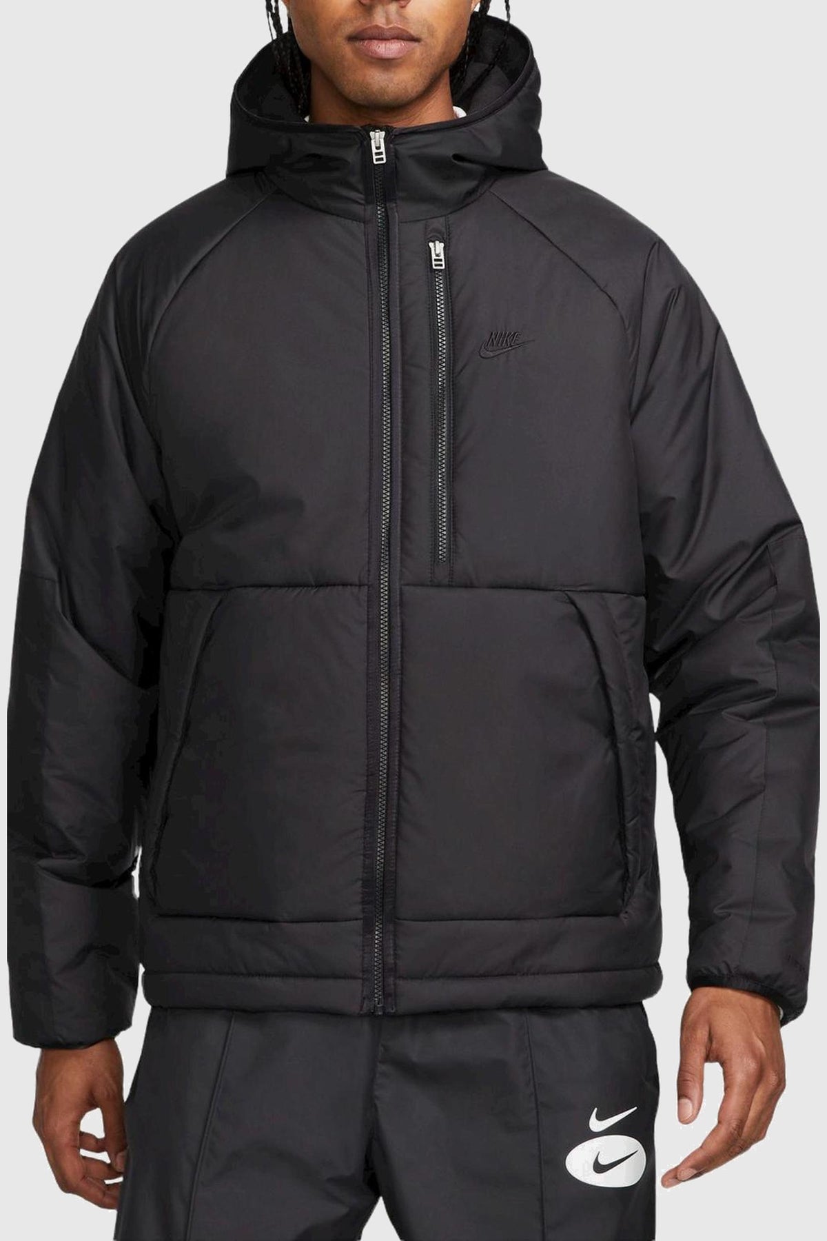 Nike Sportswear Therma-Fit Legacy Bomber Triple Black