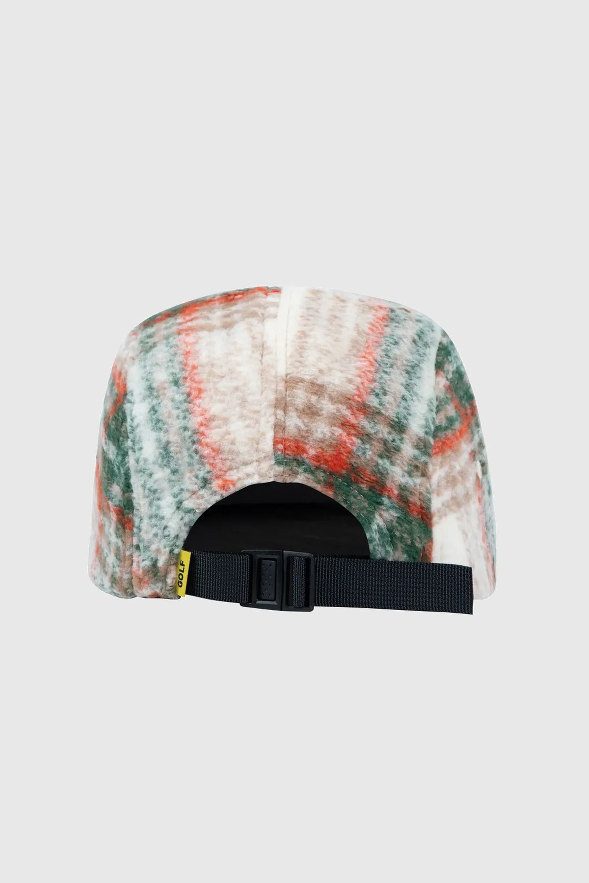 Golf Wang Logger Plaid Camp Hat Cream